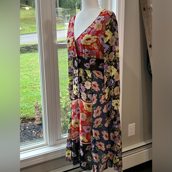 Anthropologie-Maeve Gardenia Wrap Dress - Picture 15 of 15